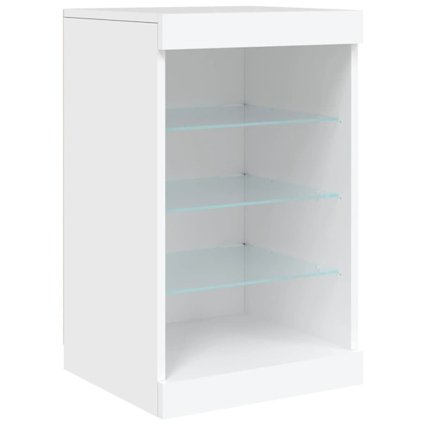 Sideboard with LED Lights White 41x37x67 cm62863374010754113