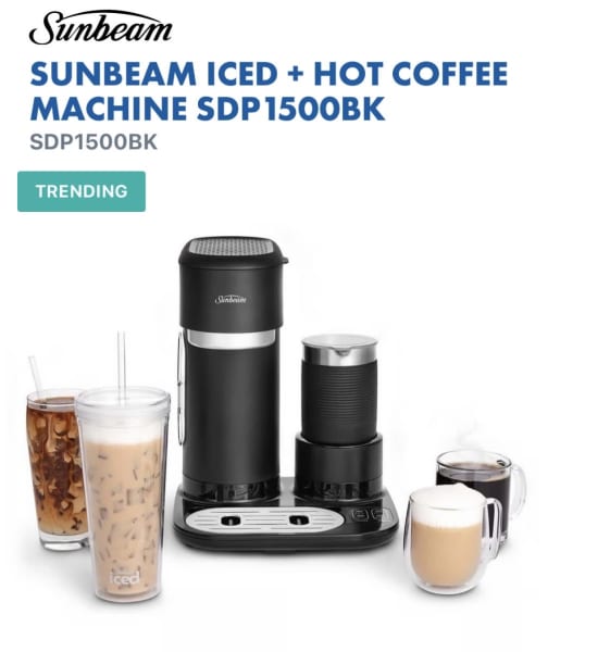 Sunbeam iced and hot coffee63443634140545110