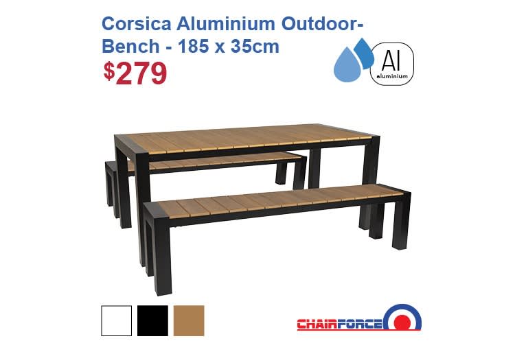 All-weather Bench  Great Value, Matching table available62863840881025113