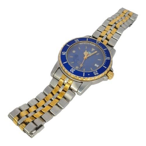 Tag Heuer WD1223-G-20 Blue Gold Professional Watch Men