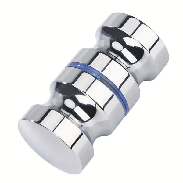 Aluminium Alloy Shower Door Handles  Double-Sided Knobs for Bathroom63004493600257114