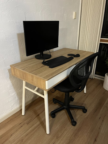 Desk set up (see below for list)62863410689281113