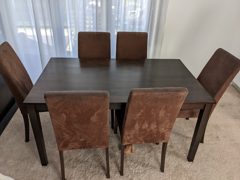Crate Barrel Dining Chairs (set Of 6) Dining Chairs Gumtree Australia