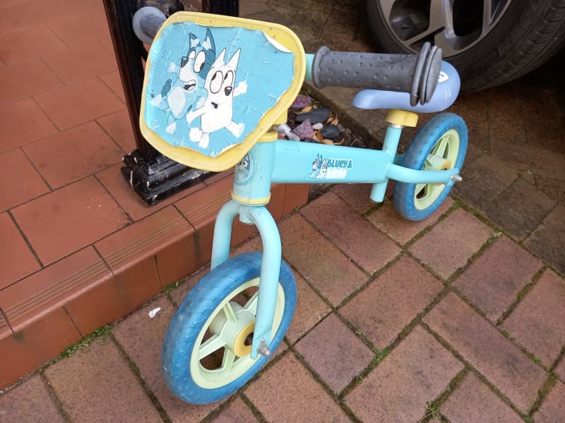 Bluey balance bike. Kids balance bike Kid s Bicycles Gumtree