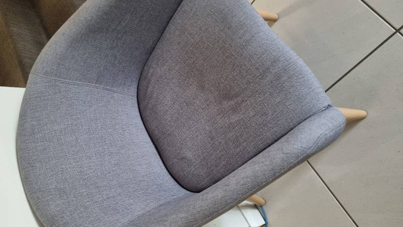 Lounge chair, grey fabric62863371549954111