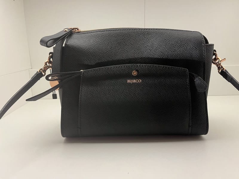 Mimco black hip clearance bag