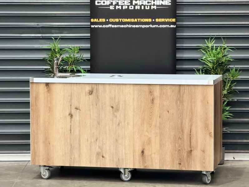 Brand New Stainless Steel 160cm - Water Heater & Wood Panels63442388284290117