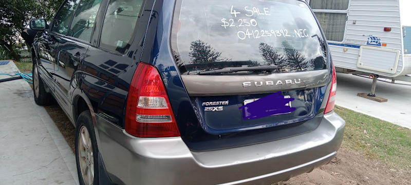 2005 SUBARU FORESTER XS 5 SP MANUAL 4D WAGON62935686559490111