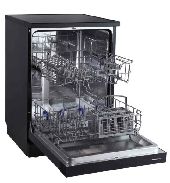 Emilia Black Electronic 60cm Dishwasher Model EDW64SN  RRP $899.0063018618418433112