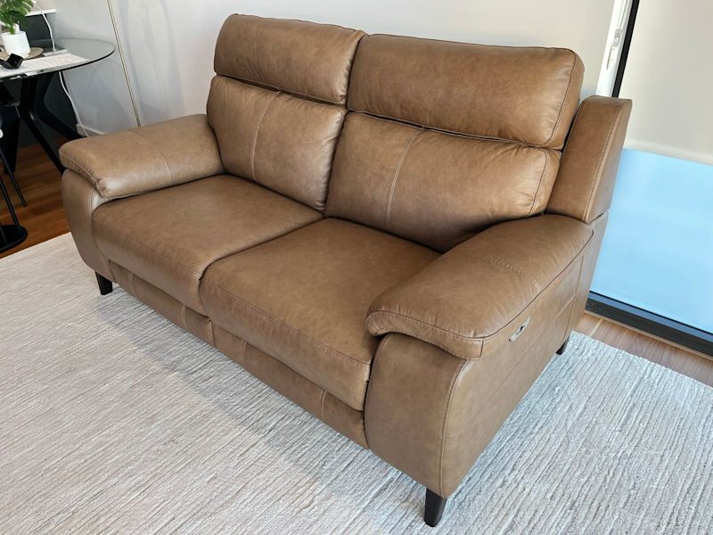 Nick Scali 2.5 seater leather recliner 62863376826497112