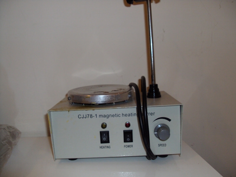 CJJ78-01,220V Magnetic Heating Stirrer, with two Bars, 49.95$,630169084072971120