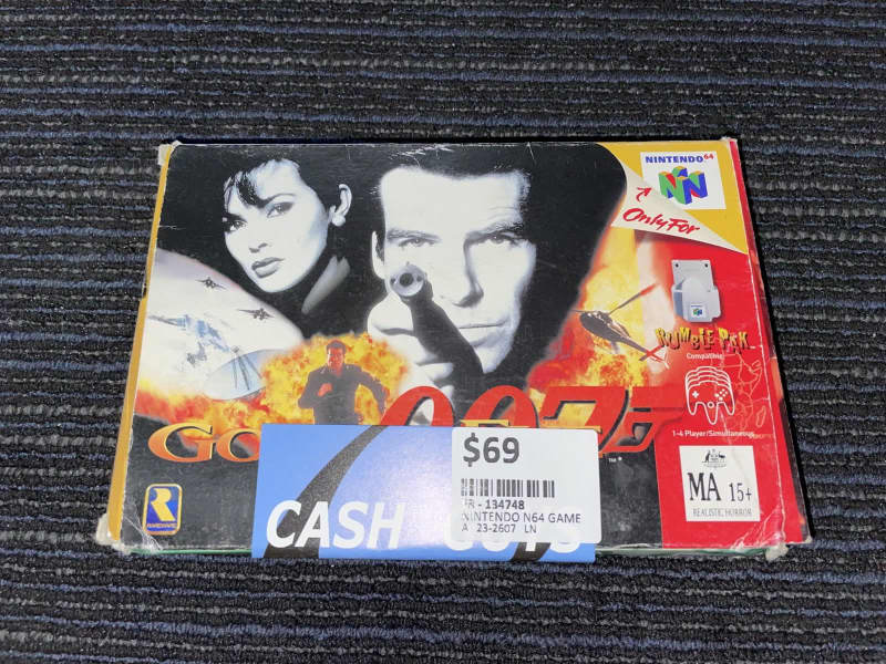 goldeneye n64 sales