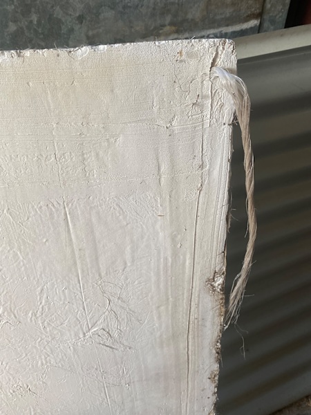 White plaster ceiling panel ornate floral mandala 92cm sq63440281111169114