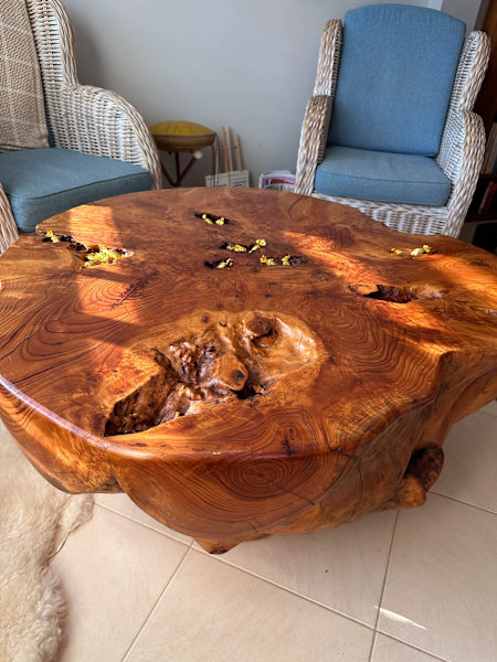 Natural Burlwood coffeetable62864722846722112