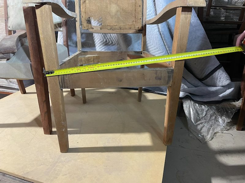 2 x Vintage Timber Armchairs for restoration62864722783875111