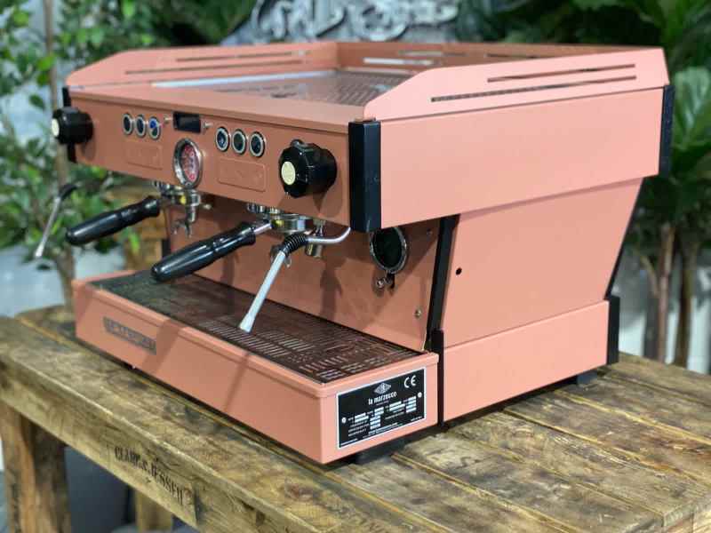 LA MARZOCCO LINEA PB 2 GROUP ESPRESSO COFFEE MACHINE DUSTY PINK CAFE63441957535361113