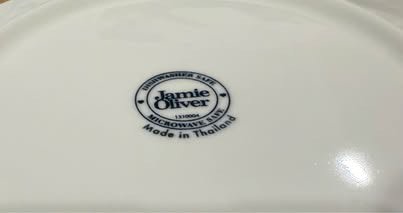 Jamie Oliver limited edition wave dinner plates X Dinnerware