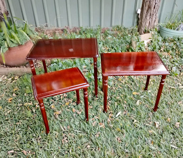 Nest of 3 Timber Side Tables62863838681090113