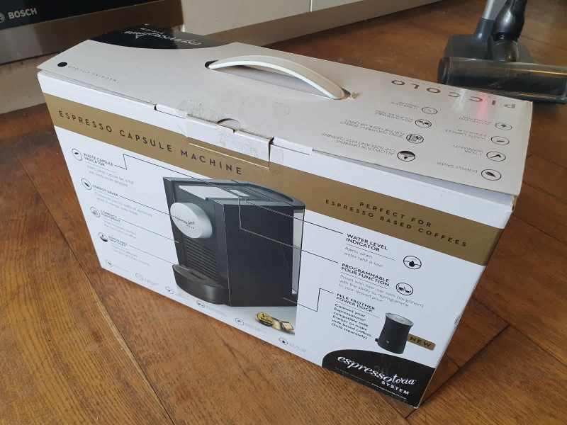 Espressotoria Piccolo Coffee Pod Machine As New63470145896961112