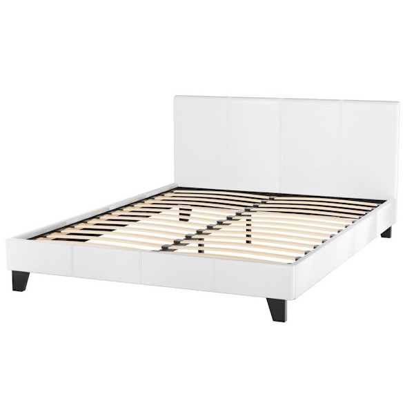Bed Frame Queen Size White NEO62863406329986113
