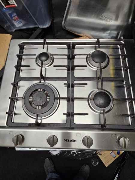 MIELE   4 X Burner gas# KM2012  60cm. RRP $149963022633450115113