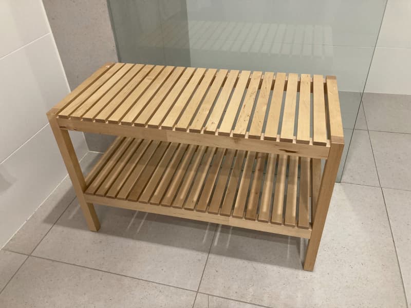 IKEA Molger bathroom bench in birch wood | Other Furniture