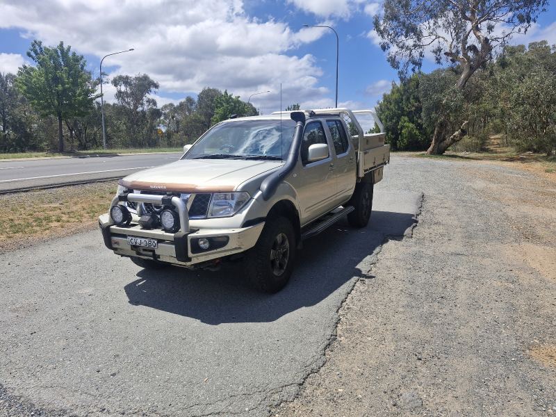 2011 NISSAN NAVARA ST (4x4) 6 SP MANUAL DUAL CAB P/UP62935684459138111