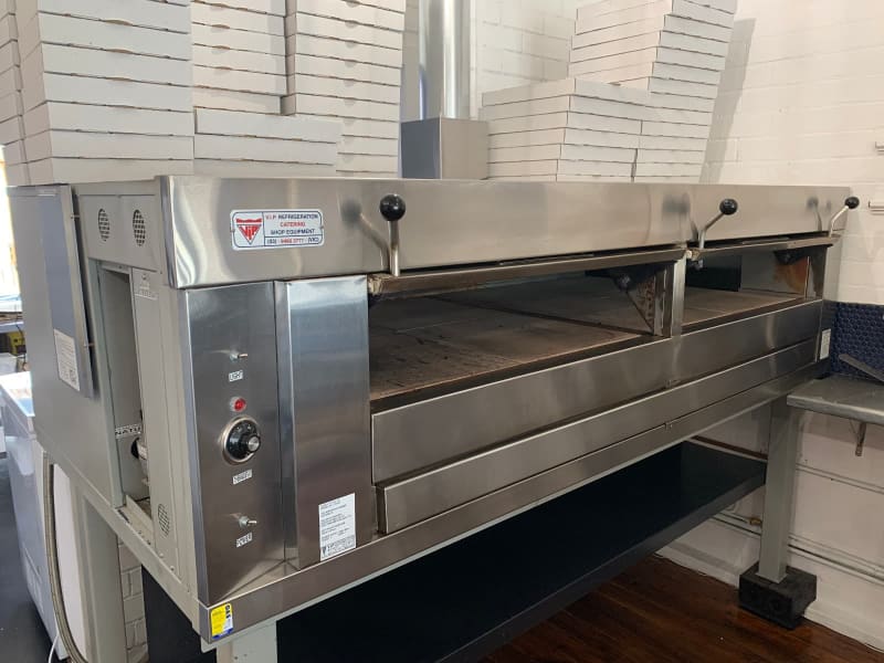 Stone deck pizza oven, gas pizza oven, commerical pizza oven. V.I.P63016909315842113