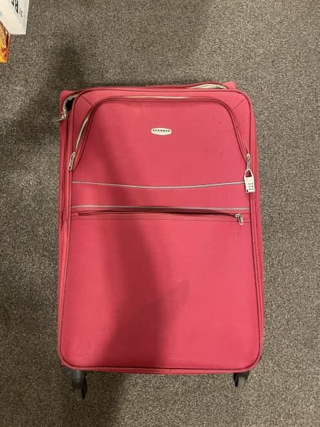 Vintage Leather Suitcase Birkdale Skyliner