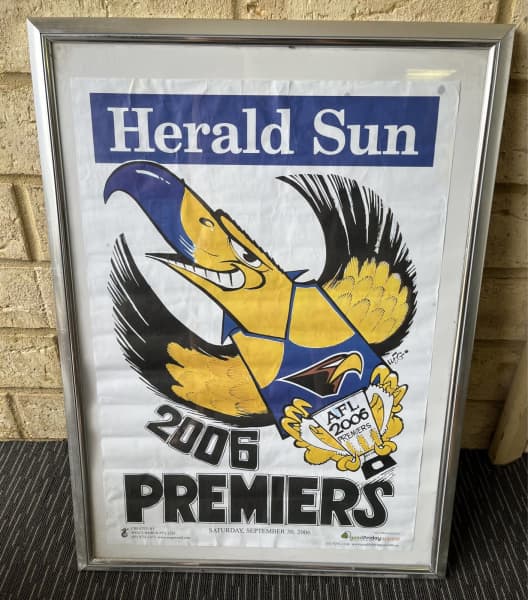 West coast Eagles Memorabilia Buy Swap Trade