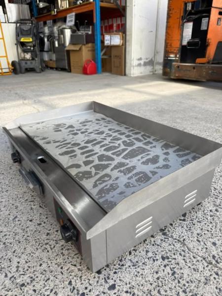 COMMERCIAL LARGE 73CM ELECTRIC GRIDDLE HOTPLATE STAINLESS STEEL63021732273539113