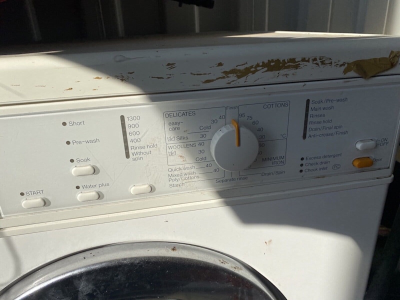 Miele washing machine630221801262111116