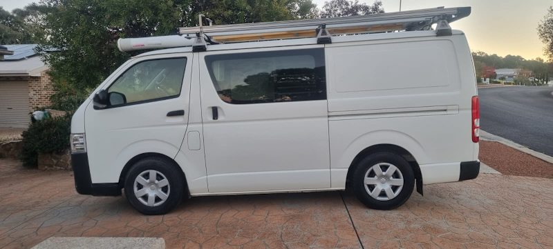 2017 TOYOTA HIACE LWB 5 SP MANUAL 4D VAN62935683700226113