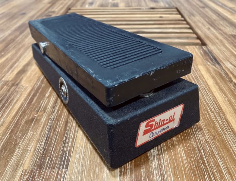 Vintage 1970s Shin Ei Companion Wah Pedal Made In Japan MIJ