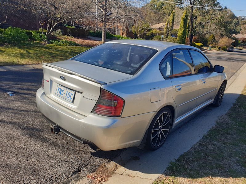 2004 SUBARU LIBERTY GT PREMIUM 5 SP AUTO ELEC SPORTSHIFT 4D SEDAN62936658982659113