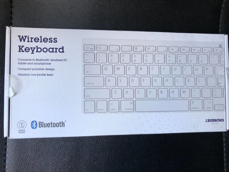 j burrows bluetooth keyboard not connecting