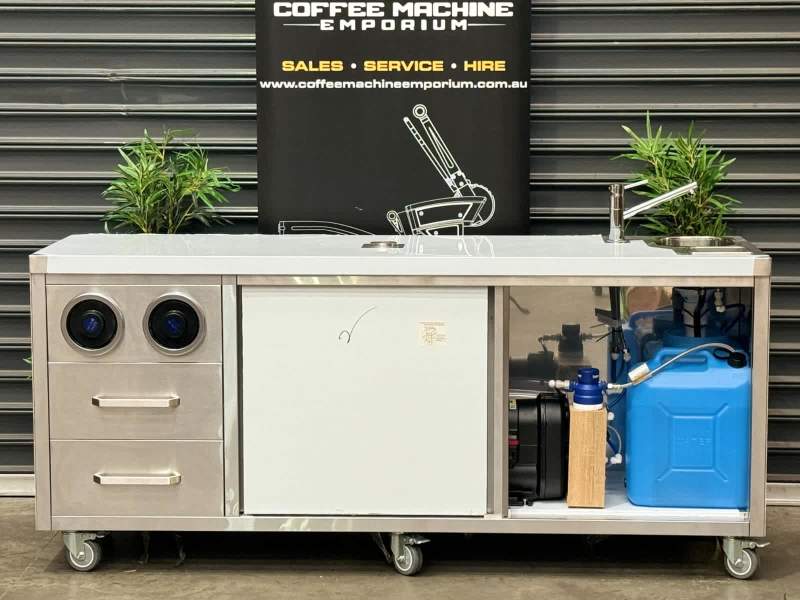 Brand New Stainless Steel 200cm Coffee Cart Sanremo Zoe Competition63442388502146112