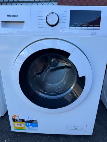 Refurbished Hisense 7.5kg washing machine630129130222101118