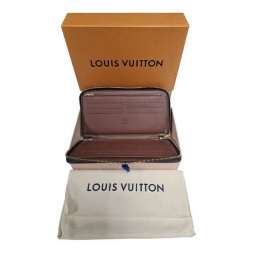 LOUIS VUITTON Louis Vuitton Monogram Zippy Organizer Brown M62581