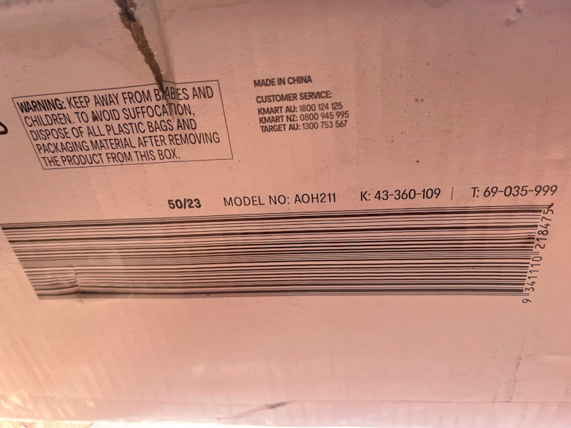 Anko Oil Heater 11 Fin 2300W Brand New63019992656769111