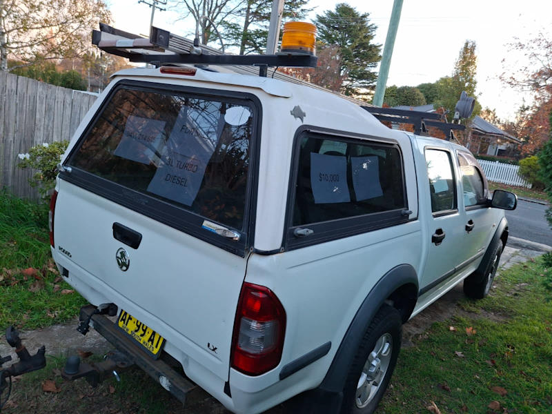 2005 HOLDEN RODEO LX (4x4) 4 SP AUTOMATIC CREW CAB P/UP62936660310017111