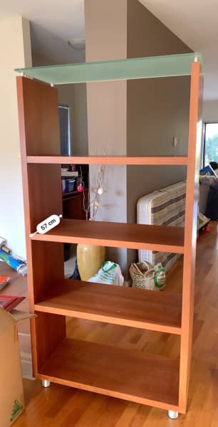 Solid timber book shelf62863838944258112