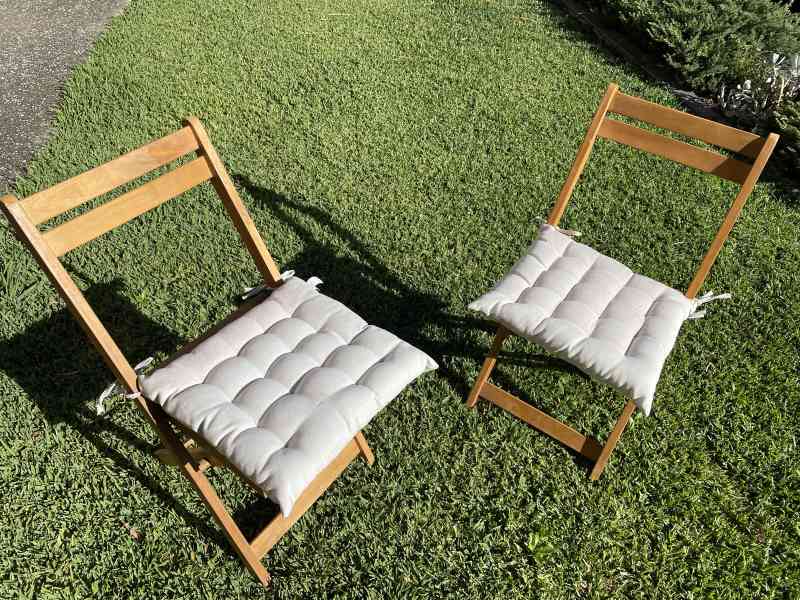 gumtree deck chairs