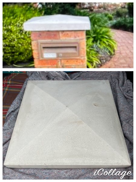 Concrete Pyramid Pier Cap (From Letter Box)63439277723011110