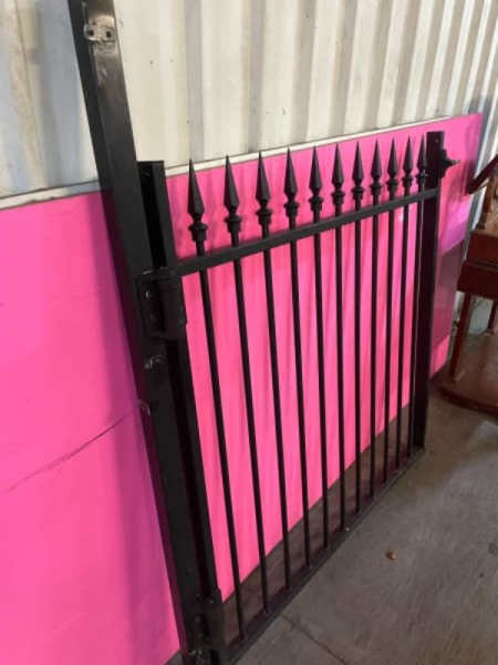 Black Aluminum Security Gate63439507105795112