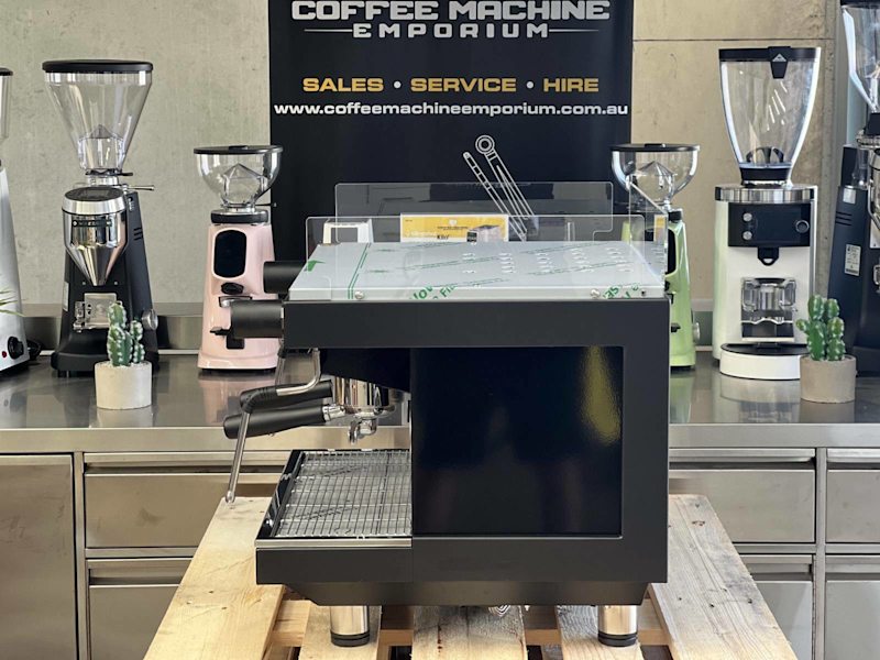 Brand New Sanremo Zoe Compact 2 Group Coffee Machine - Matt Black63016488189827114