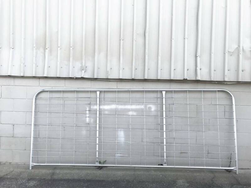 3.0m(W) * 1.2m(H) Galvanised Farm Gate/Mesh Gate - $110/ea Inc. GST630074302068501121