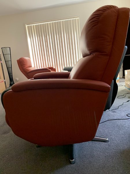 Fully electric leather recliner chair62863408759041112