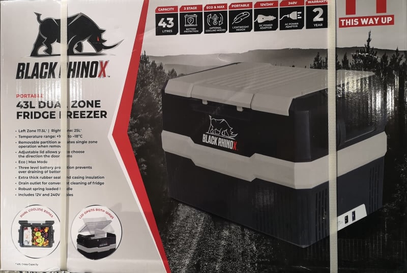 black rhino fridge freezer