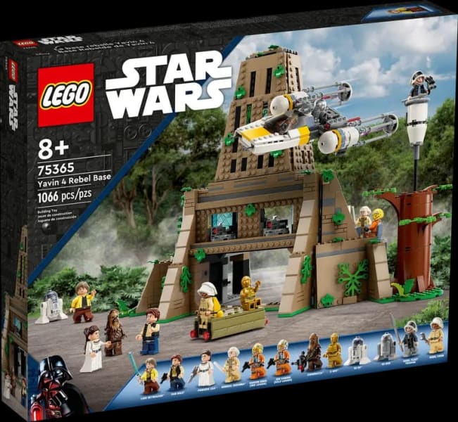 LEGO® Star Wars™ Yavin 4 Rebel Base 75365 Building Toy Set (1,067 Pieces)